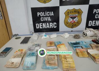DENARC ACABA COM A FACILIDADE: Homem é preso pela segunda vez por tráfico de droga em Porto Velho