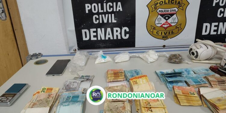 DENARC ACABA COM A FACILIDADE: Homem é preso pela segunda vez por tráfico de droga em Porto Velho
