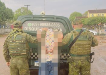 LIDER DE FACÇÃO: FORÇAS DE SEGURANÇA DE RONDÔNIA CUMPREM MANDADO DE PRISÃO EM OPERAÇÃO NA FRONTEIRA