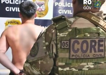 POLÍCIA CIVIL CAPTURA FORAGIDO EM PORTO VELHO
