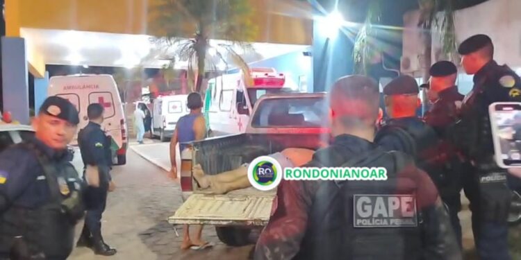 Homem é baleado em tentativa de homicídio próximo ao presídio Urso Branco em Porto Velho
