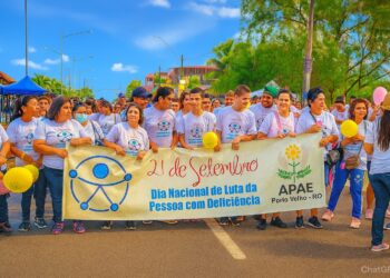Grande caminhada em defesa da pessoa com deficiência é nesta sexta, em Porto Velho