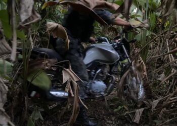 Batalhão de Choque recupera motocicleta furtada em Porto Velho