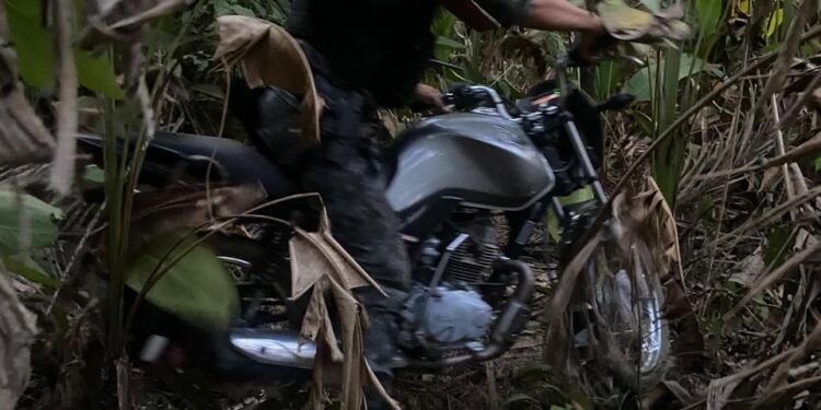 Batalhão de Choque recupera motocicleta furtada em Porto Velho