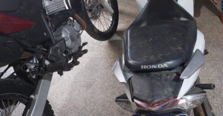 POLÍCIA MILITAR RECUPERA MOTONETA ROUBADA E DUAS MOTOCICLETAS FURTADAS EM ARIQUEMES