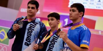 Dois bronzes e uma prata: três irmãos iranianos fazem história por Rondônia nos Jogos da Juventude 2025