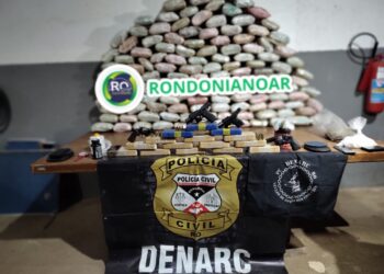 GRANDE PREJUIZO AO CV: POLÍCIA CIVIL APREENDE GRANDE QUANTIDADE DE DROGAS E ARMAS DE FOGO EM PORTO VELHO