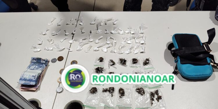 FORÇA TÁTICA: Menores são usados pelo tráfico para distribuição de drogas em Porto Velho