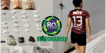 Pequena do tráfico é presa com várias porções de drogas em condomínio