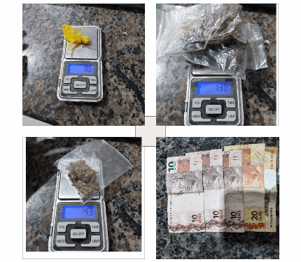 POLÍCIA MILITAR PRENDE HOMEM POR TRÁFICO DE DROGAS EM PONTO CONHECIDO DE CACOAL