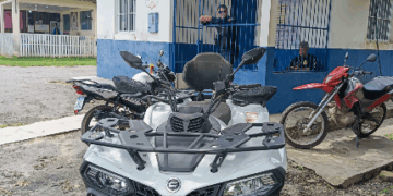 SÃO CARLOS RECEBE QUADRICICLO PARA REFORÇAR O POLICIAMENTO NO BAIXO MADEIRA
