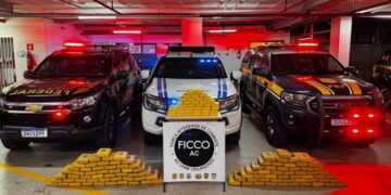 FICCO/AC em ação conjunta apreende mais de 150 kg de drogas na divisa dos Estados do Acre e Rondônia