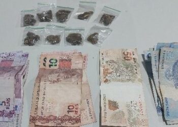 Força Tática do 1º BPM prende homem por tráfico de drogas no bairro Embratel