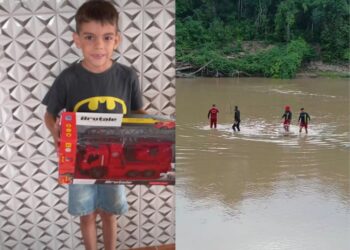 Corpo de menino de 7 anos é encontrado após buscas intensas no Rio Ubirajara