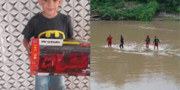 Corpo de menino de 7 anos é encontrado após buscas intensas no Rio Ubirajara