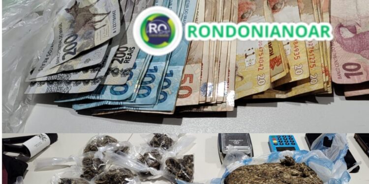 PM: Suspeito é preso com droga é bastante dinheiro próximo ao orgulho do madeira
