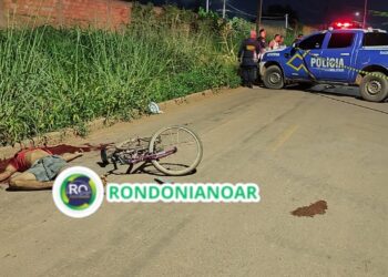 Urgente: Ciclista é morto a tiros na zona leste