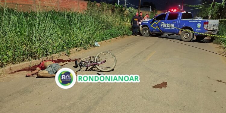 Urgente: Ciclista é morto a tiros na zona leste