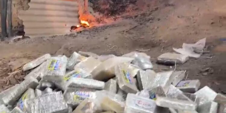 Polícia Federal realiza incineração de 1,2 tonelada de drogas em Porto Velho/RO