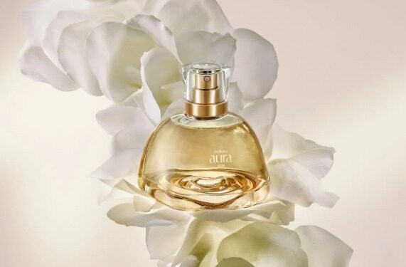 O sucesso de Aura Alba da Natura se expande com o lançamento do Óleo Corporal e Sabonetes perfumados