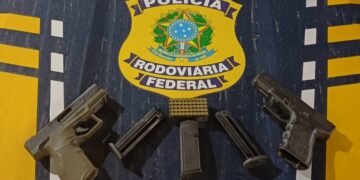 PRF em Rondônia prende homem por porte ilegal de arma de fogo