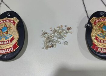 PF intercepta venda clandestina de diamantes e prende quatro pessoas em flagrante em Rondônia