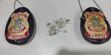 PF intercepta venda clandestina de diamantes e prende quatro pessoas em flagrante em Rondônia