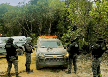 BPCHOQUE – Patrulhamento de Reintegração de Posse em Machadinho do Oeste resulta em apreensão de armas e troca de tiros