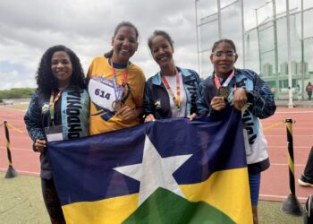 Jovens rondonienses fazem história com recorde e desempenho técnico nas Paralimpíadas Escolares 2025