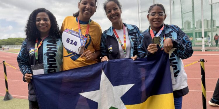 Jovens rondonienses fazem história com recorde e desempenho técnico nas Paralimpíadas Escolares 2025