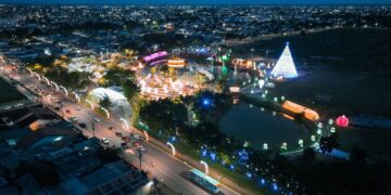 Natal no Parque da Cidade promete encantar Porto Velho com a maior árvore da história