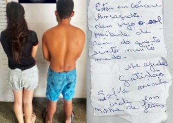 “Salva a minha vida”: bilhete revela mãe mantida em cativeiro pelo próprio filho em Cuiabá