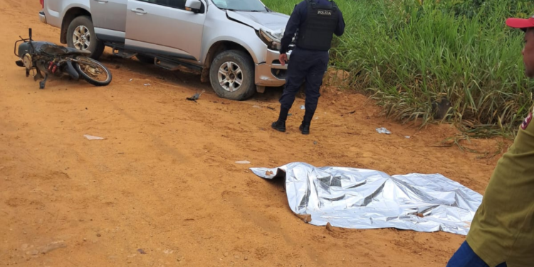 Grave acidente com vítima fatal é registrado na RO-133 próximo à Ponte do Rio Belém