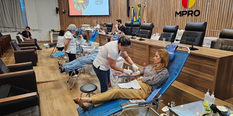 Coleta externa registra 35 bolsas de sangue e reforça crescimento das doações em Rondônia