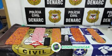 DENARC : Encomenda de 5 mil comprimidos de ecstasy é barrada