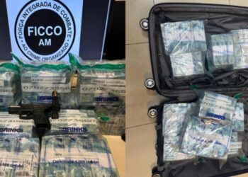 PF e ROCAM prendem três homens com R$ 2,5 milhões em mala durante ação contra lavagem de dinheiro