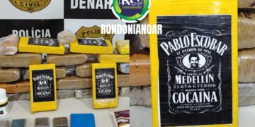 DENARC desmantela laboratório de cocaína na Zona Leste de Porto Velho durante Operação Protetor das Fronteiras “Cocaína”  Pablo Escobar