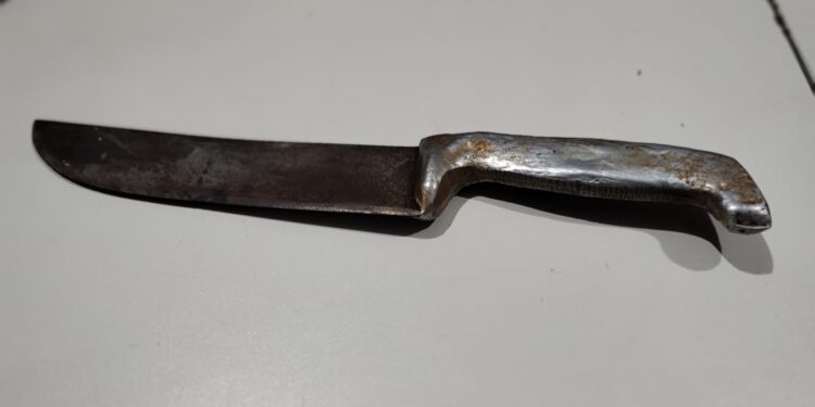 Filha pede socorro à PM após ameaça de morte com faca pelo pai na estrada do Belmonte, em Porto Velho.