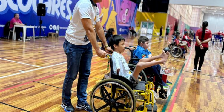 Com recorde de atletas, bocha adaptada de Rondônia encerra em alta, 2º bloco das Paralimpíadas Escolares