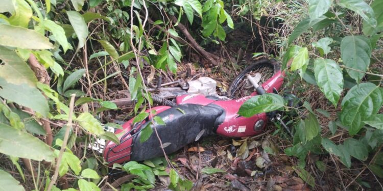 10º BPM – POLÍCIA MILITAR EM ROLIM DE MOURA RECUPERA MOTOCICLETA ROUBADA.