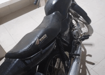 10º BPM – POLÍCIA MILITAR EM ALTA FLORESTA D’OESTE RECUPERA MOTOCICLETA ROUBADA
