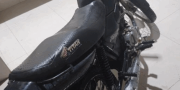 10º BPM – POLÍCIA MILITAR EM ALTA FLORESTA D’OESTE RECUPERA MOTOCICLETA ROUBADA