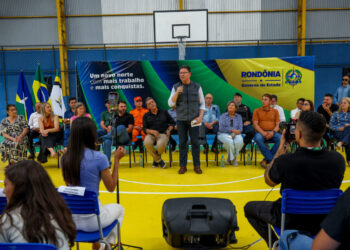 Incentivo ao esporte é impulsionado pelo governo de RO com entrega de quadra poliesportiva em escola de Monte Negro