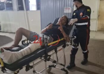 Filho tenta defender mãe e é agredido por padrasto