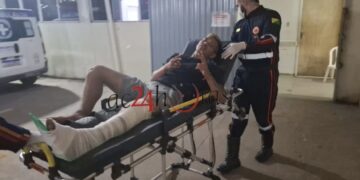 Filho tenta defender mãe e é agredido por padrasto