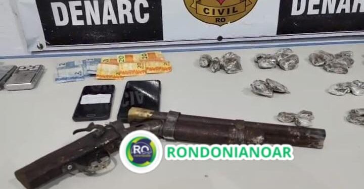 DENARC: Dupla é presa suspeita de tráfico de droga