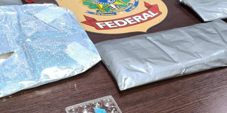 PF apreende cocaína em voo internacional no Aeroporto de Fortaleza