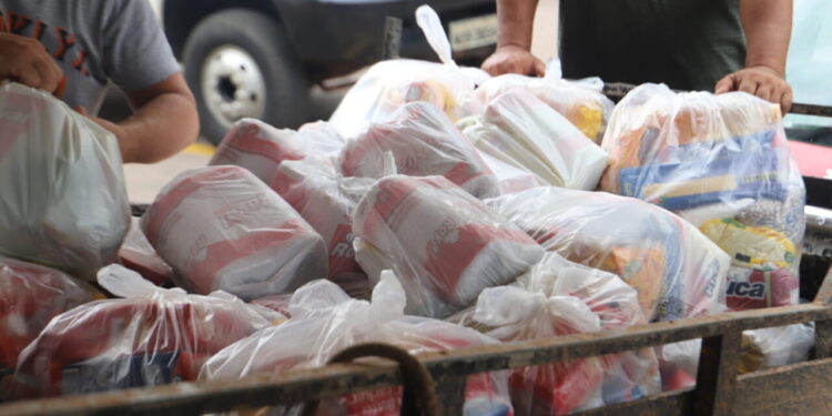 Inscrições da 1ª Corrida da Polícia Penal resultam em doações de alimentos para instituições sociais, em Porto Velho