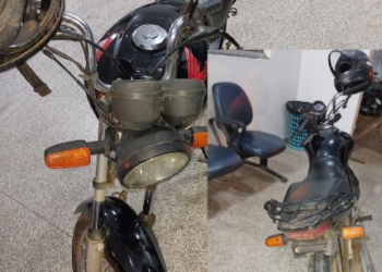 AÇÃO DE GUARNIÇÃO ESPECIAÇIZADA DA PM RESULTA EM APREENSÃO DE MOTOCICLETA FURTADA APÓS ACOMPANHAMENTO