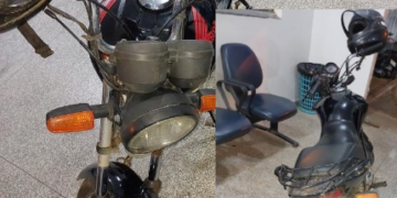 AÇÃO DE GUARNIÇÃO ESPECIAÇIZADA DA PM RESULTA EM APREENSÃO DE MOTOCICLETA FURTADA APÓS ACOMPANHAMENTO